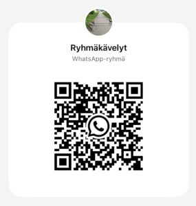 Liity Ryhmäkävelyt WhatsApp-ryhmäään.